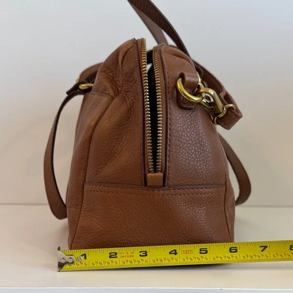 Fossil Leather Satchel - Picture 14 of 14